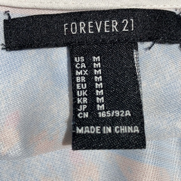 FOREVER 21 Printed Sleeveless Dress Size M - Picture 5 of 5